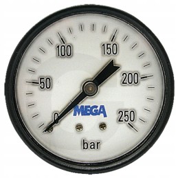 Plieninis manometras 63mm 1 4 dry tech