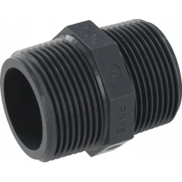 Jungtis su dvipusiu PVC sriegiu U VDL vidinis sriegis