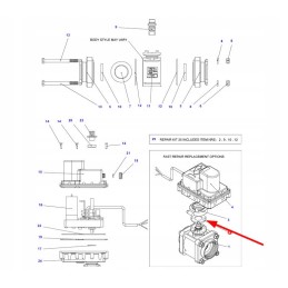 Ag642728 asm vožtuvo sandariklis
