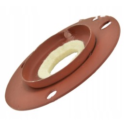 Mažas dangtelis 1206 su skylute, komplektuojamas su žiedu