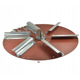 Dešinysis barstymo diskas, metalinis, skersmuo 60 cm