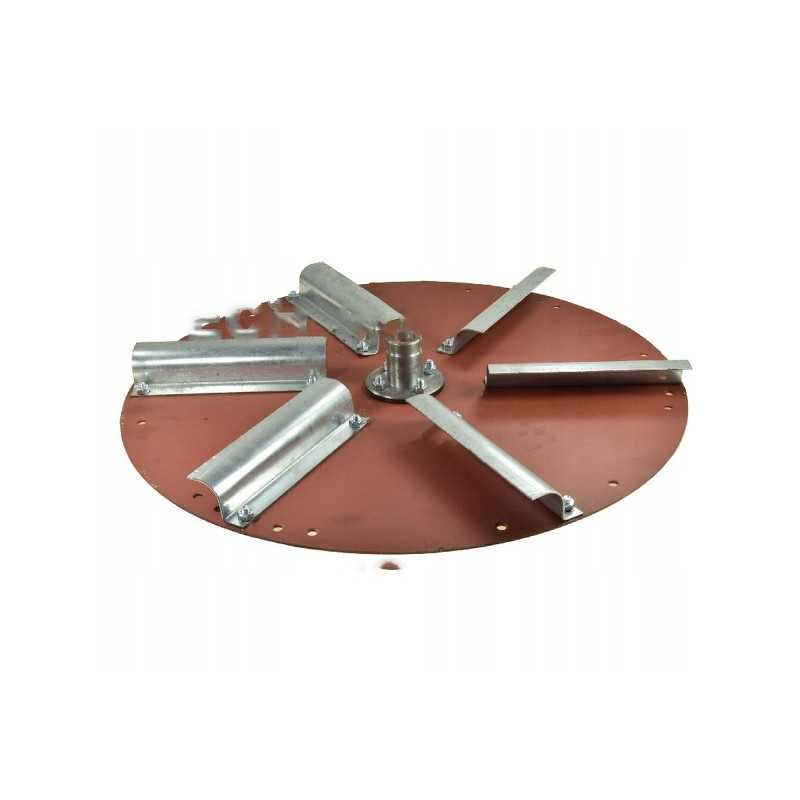 Dešinysis barstymo diskas, metalinis, skersmuo 60 cm