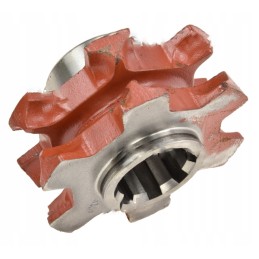 Kištukinis ratas su 6 pjaustytuvui su 8 su išskleista anga