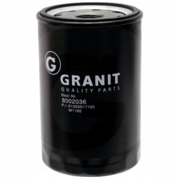 Euro trac 800 1000 w1160 variklio alyvos filtras