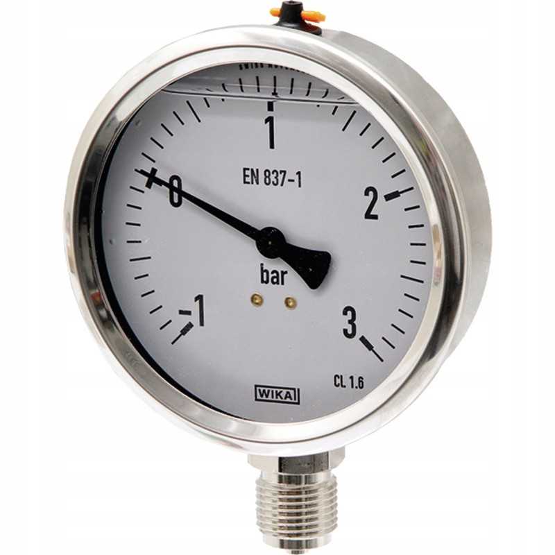 Vakuuminis manometras nuo 1 2 iki 3 barų