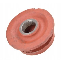 Grandinės kreipiamasis ratas, skylės skersmuo 37mm su flanšu