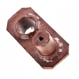 Alkūninis švaistiklis, kaiščio skersmuo 35 mm, skylės skersmuo 40 mm, barstytuvas 22