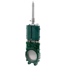 Mz plokštelinis sklendė 8 su hidrauliniu cilindru