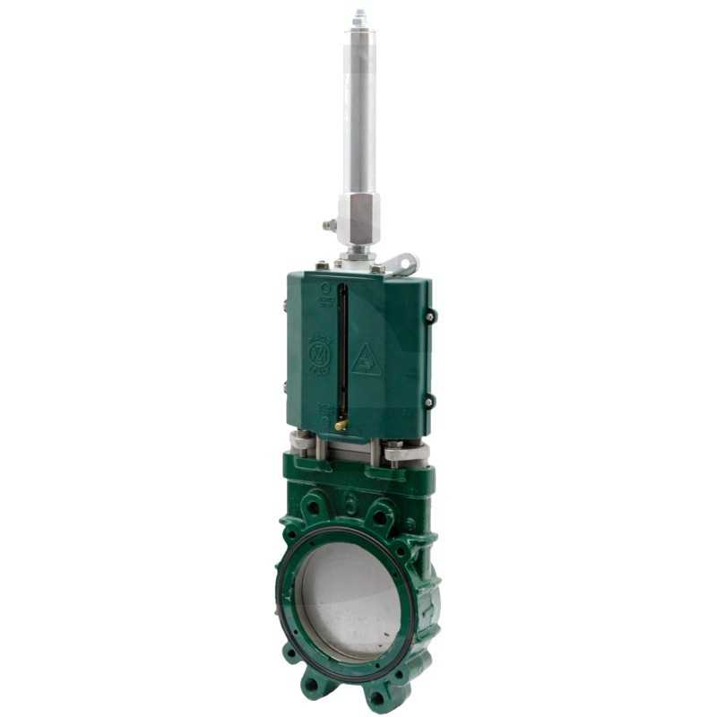 Mz plokštelinis sklendė 8 su hidrauliniu cilindru