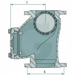 Rutulinis atbulinis vožtuvas dn100 pn10 16 10 bar