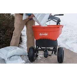 Druskos trąšų barstytuvas, stumdomas modelis, 60 kg