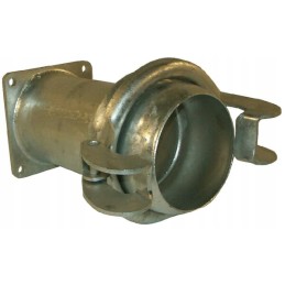 KKV jungtis su Bauer 4 kvadratiniu flanšu