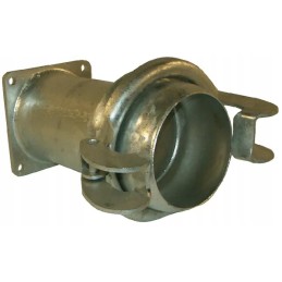 KKV jungtis su Bauer 6 kvadratiniu flanšu