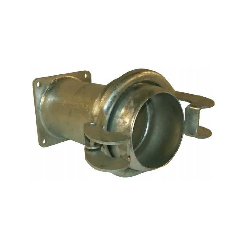 KKV jungtis su Bauer 6 kvadratiniu flanšu