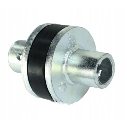 Universali metalinė-guminė sankaba fi velenui