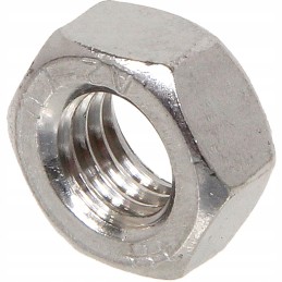 Nerūdijančio plieno šešiakampė veržlė m8 v2a din 934