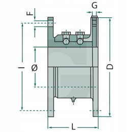 Mz pasukama jungtis 8 200 mm 6 barai