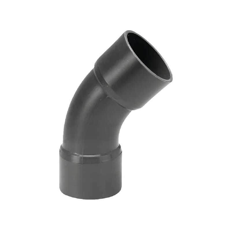 PVC alkūnė u 45 su vdl mova 200 x 200 mm 12 5 ba