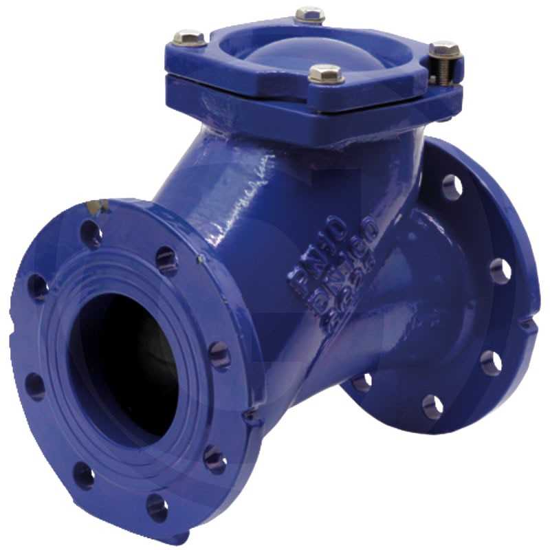 Rutulinis atbulinis vožtuvas 100 180 8