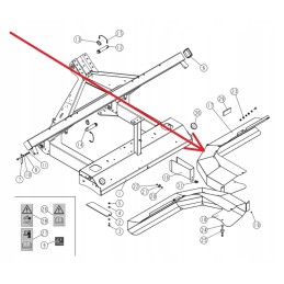 972227 dangtelis dešiniesiems sėjimo diskams