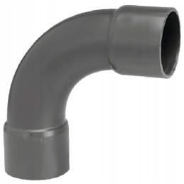 PVC alkūnė U 90 su VDL mova 63 x 63 mm 16 barų