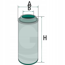 Mann filtro oro filtras 565cf100 tipas 300 a