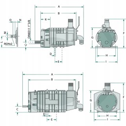 Hertell kompresorius kdp cilindrinis velenas oe 1000