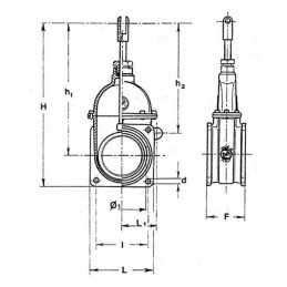 Mz flanšinis vartų vožtuvas 4