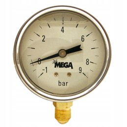 Glicerino manometras, pakabos technologija 1 4