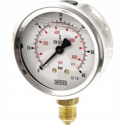 Glicerino manometras, pakabos technologija 1 4