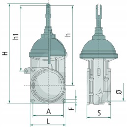 Riv kištukinis vožtuvas riv 20 diamant 6 4 143