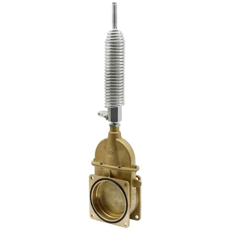 Mz pleištinis sklendė 4 su hidrauliniu cilindru