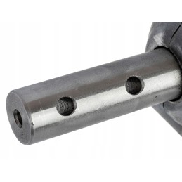 Trąšų barstytuvo kampinė pavara yra sustiprinta