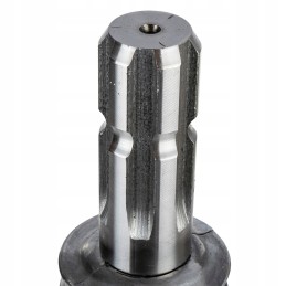 Trąšų barstytuvo kampinė pavara yra sustiprinta