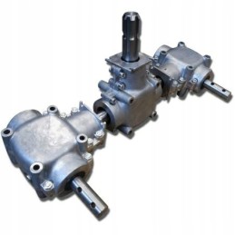 Pavarų dėžė trijų eilių barstytuvui, 450mm