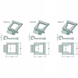 Grandinės jungtis 59x48x28 mm 18069 057 1