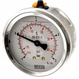 Glicerino manometras, pakabos technologija 1 4