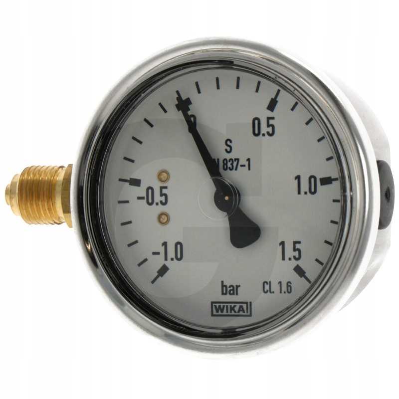 Glicerino vakuuminis manometras, skirtas srutų technologijai