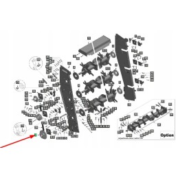 608050049 dviguba pavara 1 1 4 adapteriui