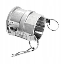 Vyriškas camlock 2 nw16 jungtis, nerūdijantis plienas