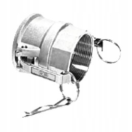 Vyriškas camlock 2 nw16 jungtis, nerūdijantis plienas