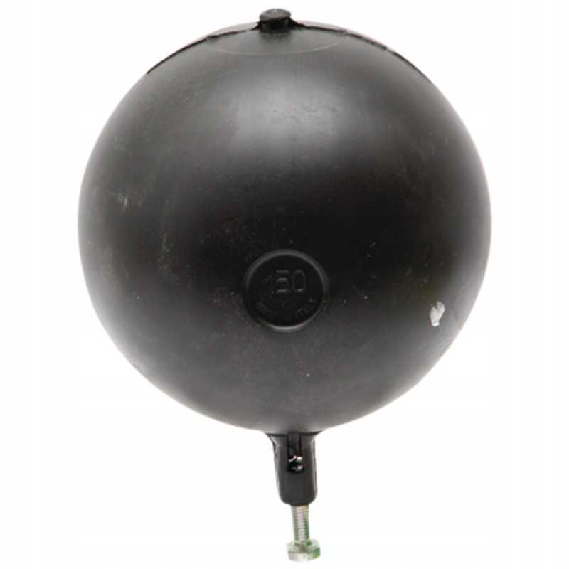 Purpurinis 150 mm plastikinis plūdurinis rutulys vandens tanklaiviui