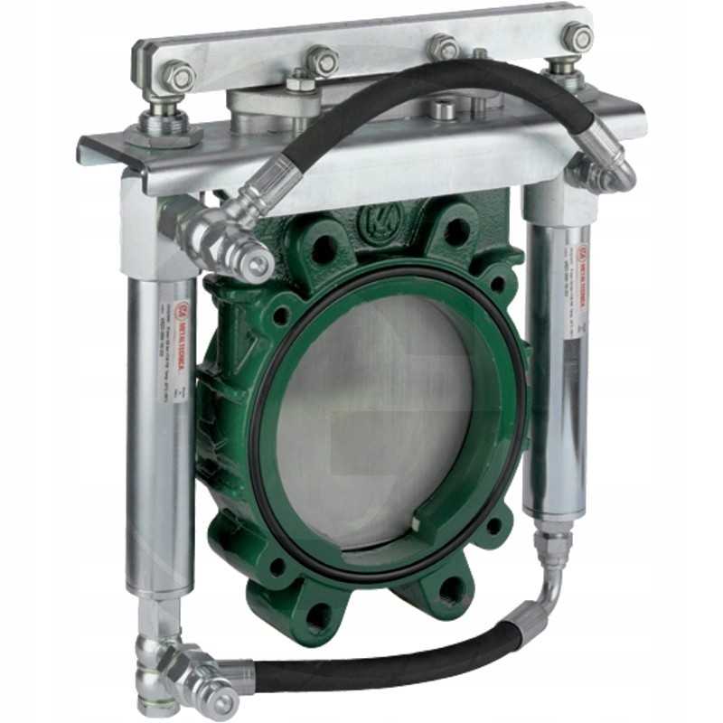 Plokštelinis sklendė 8 su nutekėjimu