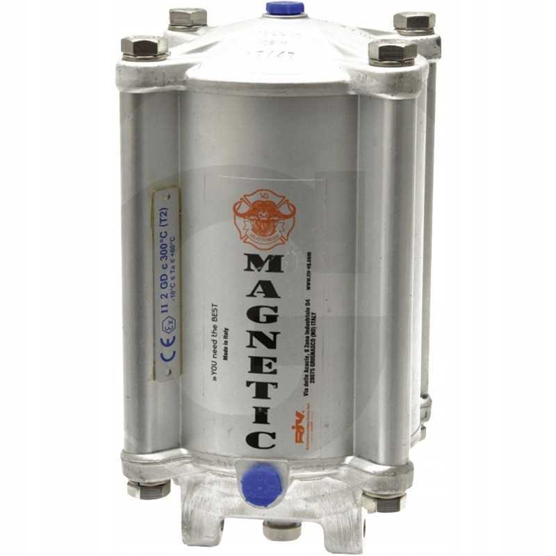 Dvigubo veikimo pavara 4 vartų vožtuvui su jutikliu