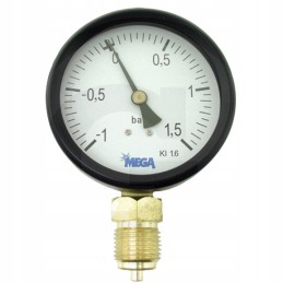 Vakuuminis manometras tanklaiviui nuo 1 baro iki 1-5 barų