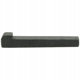 Nosies pleištinis įdubimas su nosimi 10x8x60 mm din 6887