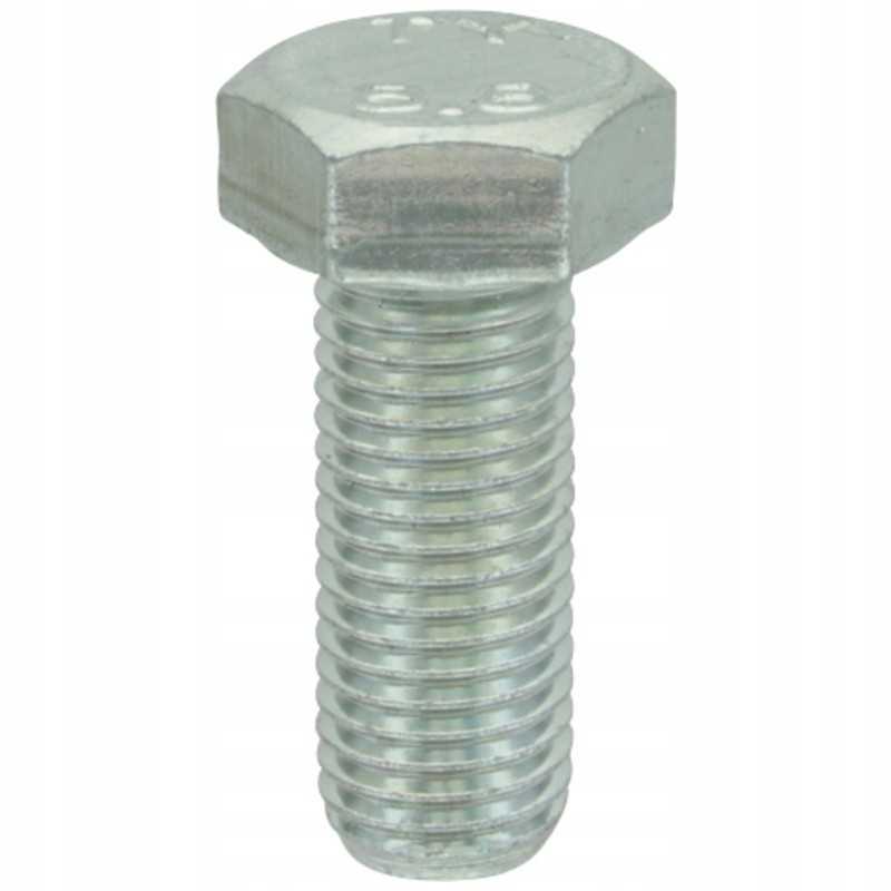 Šešiakampis varžtas, cinkuotas, m16x40, klasė 8 8 din 933