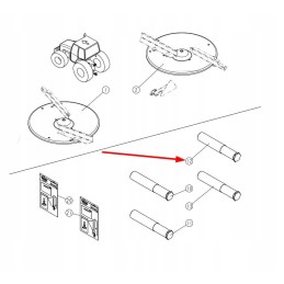 911075 sėjimo peilių komplektas 28 36