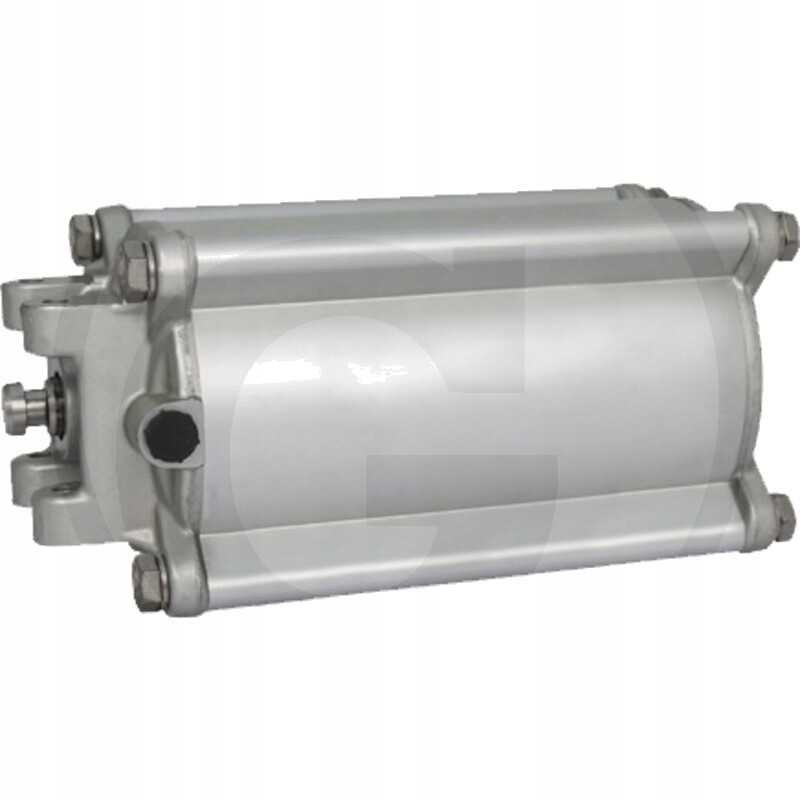 Dvigubo veikimo pneumatinis cilindras, skirtas za