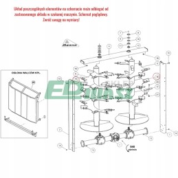 Kampinis peilis kairysis dešinysis titano Apollo 2232130000111
